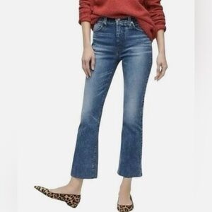 J Crew Billie Demi Boot Crop Jeans